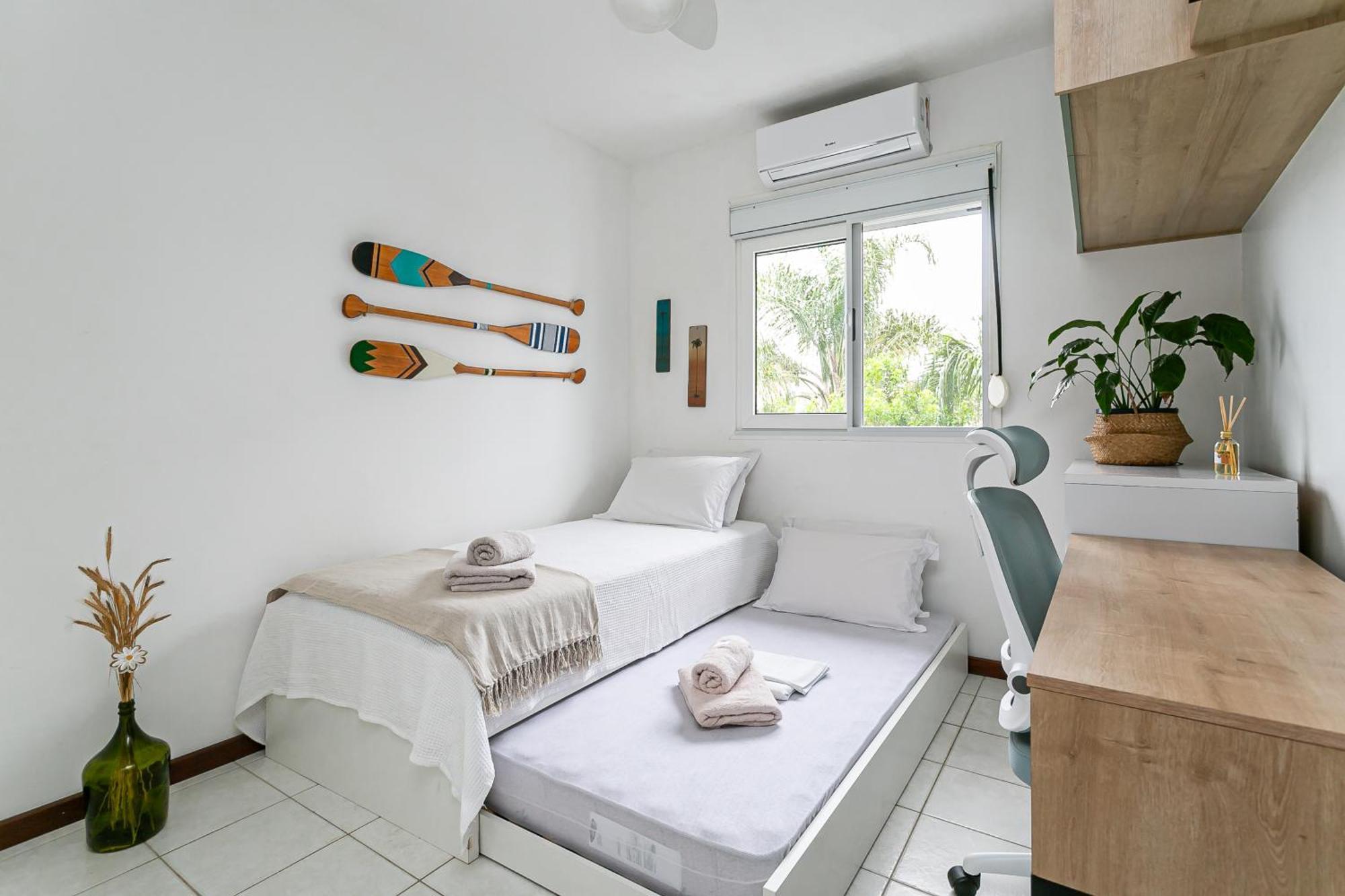Apartamento Top No Novo Campeche, Completo, Luminoso, A 50 M Da Praia Florianopolis Luaran gambar